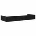 Cadru de pat cu depozitare Stejar Negru 75 x 190 cm Lemn compozit - WALTI WALTI