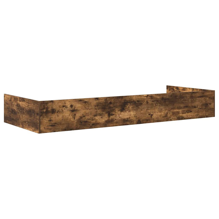 Cadru de pat cu depozitare Lemn Vechi 75 x 190 cm Lemn compozit - WALTI WALTI