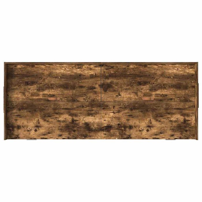 Cadru de pat cu depozitare Lemn Vechi 75 x 190 cm Lemn compozit - WALTI WALTI