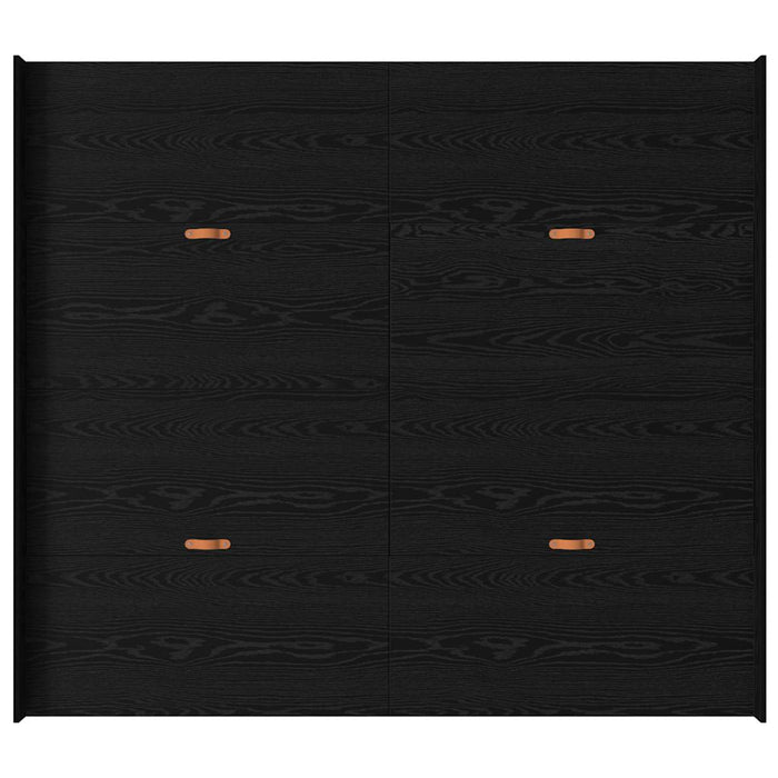 Cadru de pat cu depozitare cu sertar Stejar negru 200 x 200 cm - WALTI WALTI