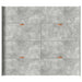 Cadru de pat cu depozitare Gri beton 200 x 200 cm Lemn compozit - WALTI WALTI