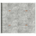 Cadru de pat cu depozitare Gri beton 180 x 200 cm Lemn compozit - WALTI WALTI
