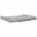 Cadru de pat cu depozitare cu headboard sonoma gri 180 x 200 cm - WALTI WALTI