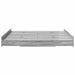Cadru de pat cu depozitare cu headboard sonoma gri 180 x 200 cm - WALTI WALTI