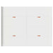 Cadru de pat cu depozitare Alb 160 x 200 cm Lemn compozit - WALTI WALTI