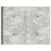 Cadru de pat cu depozitare Gri beton 160 x 200 cm Lemn compozit - WALTI WALTI