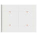 Cadru de pat cu depozitare Alb 150 x 200 cm Lemn compozit - WALTI WALTI
