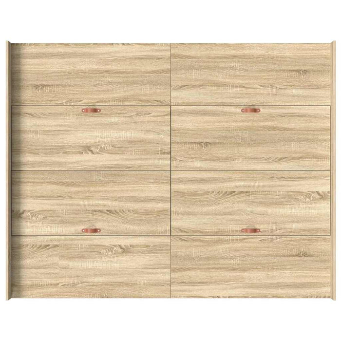 Cadru de pat cu depozitare cu sertar Stejar sonoma 150 x 200 cm - WALTI WALTI