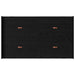 Cadru de pat cu depozitare cu sertar Stejar negru 120 x 200 cm - WALTI WALTI