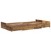 Cadru de pat cu depozitare cu headboard Lemn vechi 120 x 200 cm - WALTI WALTI