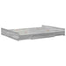 Cadru de pat cu depozitare cu headboard sonoma gri 135 x 190 cm - WALTI WALTI