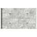 Cadru de pat cu depozitare Gri beton 120 x 190 cm Lemn compozit - WALTI WALTI