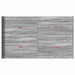 Cadru de pat cu depozitare cu headboard sonoma gri 120 x 190 cm - WALTI WALTI