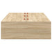 Cadru de pat Stejar sonoma 200 x 80 x 31.5 cm Lemn compozit - WALTI WALTI