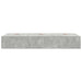 Cadru de pat Gri beton 200 x 80 x 31.5 cm Lemn compozit - WALTI WALTI
