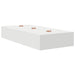 Cadru de pat cu depozitare Alb 200 x 90 x 31.5 cm Lemn compozit - WALTI WALTI
