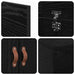 Cadru de pat Stejar negru 200 x 90 x 31.5 cm Lemn compozit - WALTI WALTI