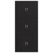 Cadru de pat Stejar negru 200 x 90 x 31.5 cm Lemn compozit - WALTI WALTI