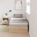 Cadru de pat Stejar sonoma 200 x 90 x 31.5 cm Lemn compozit - WALTI WALTI
