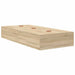 Cadru de pat Stejar sonoma 200 x 90 x 31.5 cm Lemn compozit - WALTI WALTI