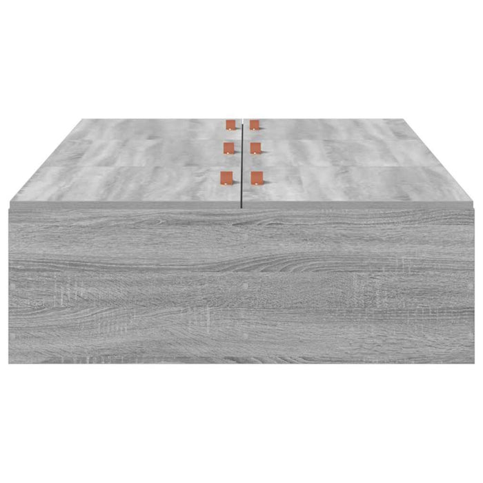 Cadru de pat sonoma gri 200 x 90 x 31.5 cm Lemn compozit - WALTI WALTI