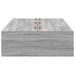 Cadru de pat sonoma gri 200 x 90 x 31.5 cm Lemn compozit - WALTI WALTI