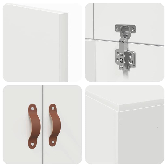Cadru de pat Alb 200 x 100 x 31.5 cm Lemn compozit - WALTI WALTI