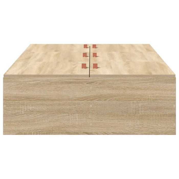 Cadru de pat Stejar sonoma 200 x 100 x 31.5 cm Lemn compozit - WALTI WALTI