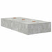 Cadru de pat Gri beton 200 x 100 x 31.5 cm Lemn compozit - WALTI WALTI