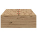 Cadru de pat stejar artizanal 200 x 100 x 31.5 cm Lemn compozit - WALTI WALTI