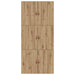 Cadru de pat stejar artizanal 200 x 100 x 31.5 cm Lemn compozit - WALTI WALTI