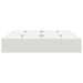 Cadru de pat Alb 200 x 200 x 31.5 cm Lemn compozit - WALTI WALTI