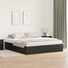 Cadru de pat Stejar negru 200 x 200 x 31.5 cm Lemn compozit - WALTI WALTI