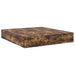 Cadru de pat Stejar afumat 200 x 200 x 31.5 cm Lemn compozit - WALTI WALTI
