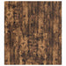 Cadru de pat Stejar afumat 200 x 200 x 31.5 cm Lemn compozit - WALTI WALTI