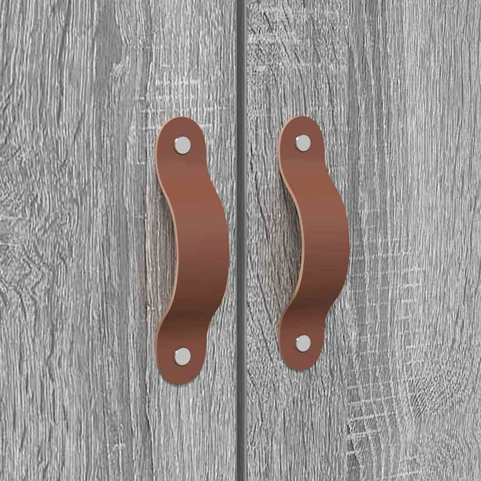 Cadru de pat sonoma gri 200 x 200 x 31.5 cm Lemn compozit - WALTI WALTI