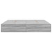 Cadru de pat sonoma gri 200 x 200 x 31.5 cm Lemn compozit - WALTI WALTI