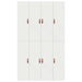 Cadru de pat Alb 200 x 120 x 31.5 cm Lemn compozit - WALTI WALTI