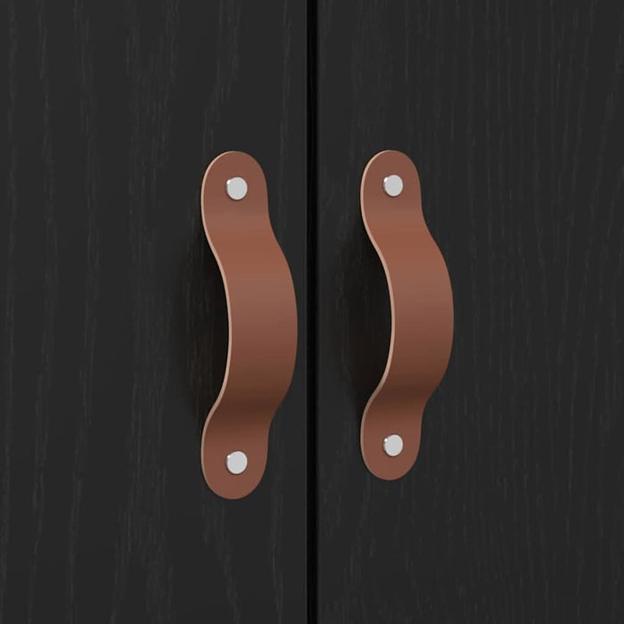 Cadru de pat Stejar negru 200 x 120 x 31.5 cm Lemn compozit - WALTI WALTI