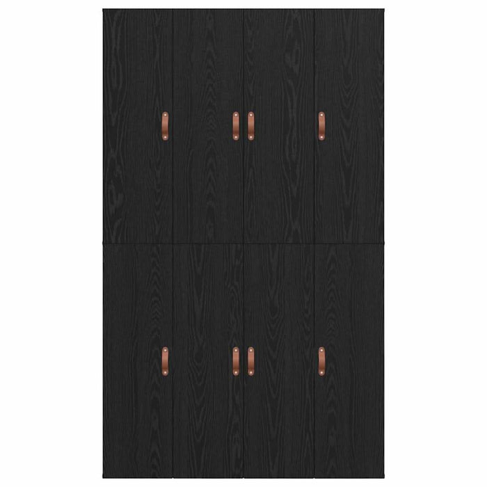 Cadru de pat Stejar negru 200 x 120 x 31.5 cm Lemn compozit - WALTI WALTI