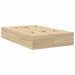 Cadru de pat Stejar sonoma 200 x 120 x 31.5 cm Lemn compozit - WALTI WALTI