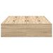 Cadru de pat Stejar sonoma 200 x 120 x 31.5 cm Lemn compozit - WALTI WALTI