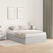 Cadru de pat sonoma gri 200 x 120 x 31.5 cm Lemn compozit - WALTI WALTI