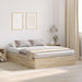 Cadru de pat Stejar sonoma 200 x 140 x 31.5 cm Lemn compozit - WALTI WALTI
