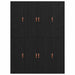 Cadru de pat Stejar negru 200 x 150 x 31.5 cm Lemn compozit - WALTI WALTI