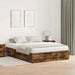 Cadru de pat Stejar afumat 200 x 150 x 31.5 cm Lemn compozit - WALTI WALTI