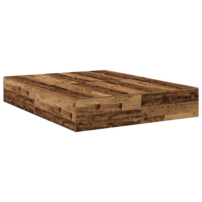 Cadru de pat Lemn vechi 200 x 150 x 31.5 cm Lemn compozit - WALTI WALTI