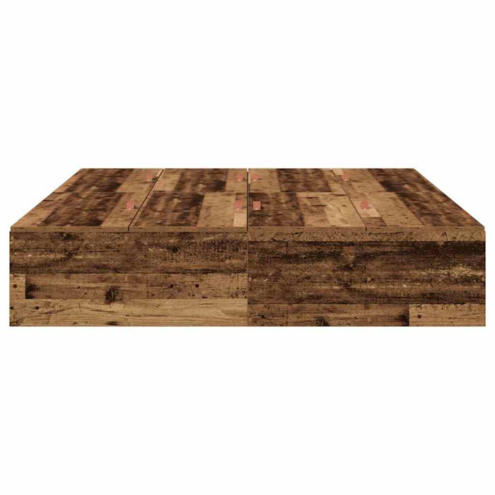 Cadru de pat Lemn vechi 200 x 150 x 31.5 cm Lemn compozit - WALTI WALTI