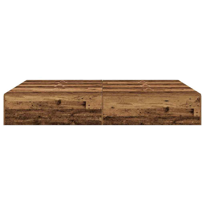 Cadru de pat Lemn vechi 200 x 150 x 31.5 cm Lemn compozit - WALTI WALTI
