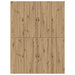 Cadru de pat stejar artizanal 200 x 150 x 31.5 cm Lemn compozit - WALTI WALTI
